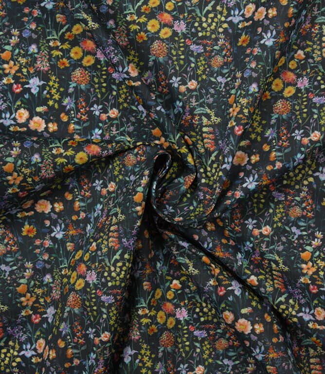 Voyage Apparel Prado De Flores Lomond Fabric / Papaya / Indigo