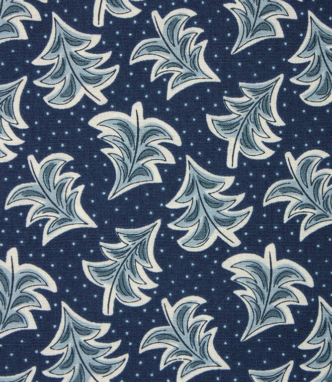 Liberty Dancing Trees Fabric / Blue