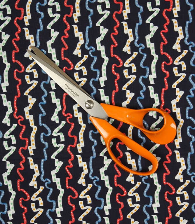 Liberty All Wrapped Up Fabric / Navy