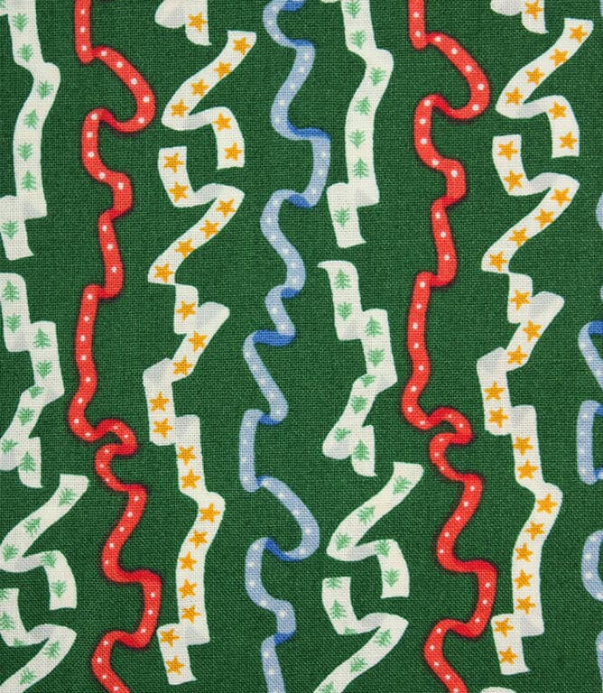 Liberty All Wrapped Up Fabric / Green