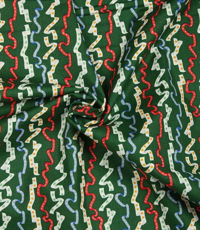 Liberty All Wrapped Up Fabric / Green