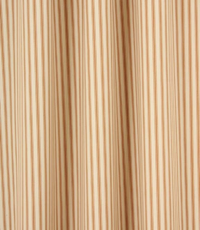 JF Ticking Fabric / Burnt Orange