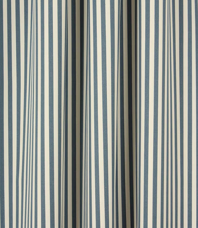 Cotswold Ticking Fabric / Blue