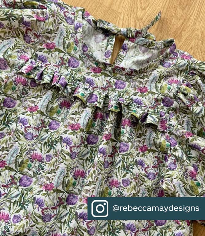 Voyage Apparel Fortazela Lomond Fabric / Violet