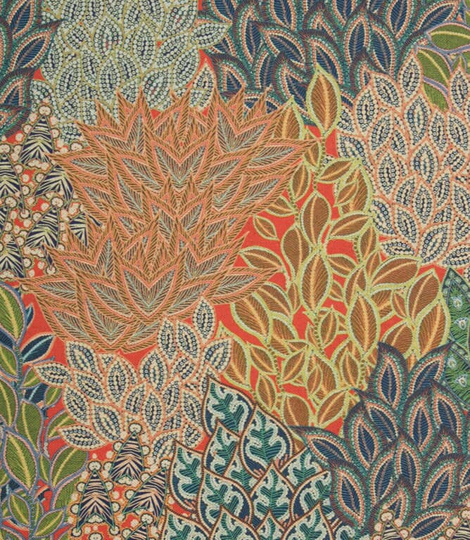 Agave Rainforest Fabric / Jewel