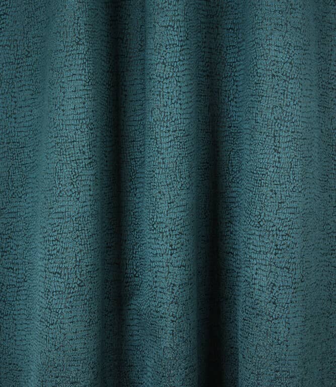 Teal curtain best sale material