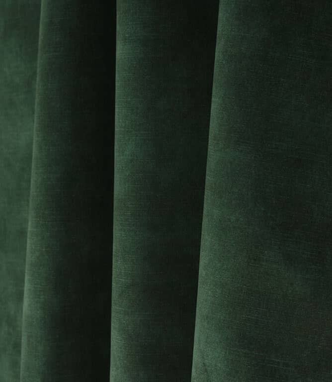 JF Vintage Velvet Fabric / Emerald