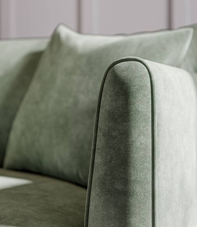 JF Vintage Velvet FR Fabric / Seaglass