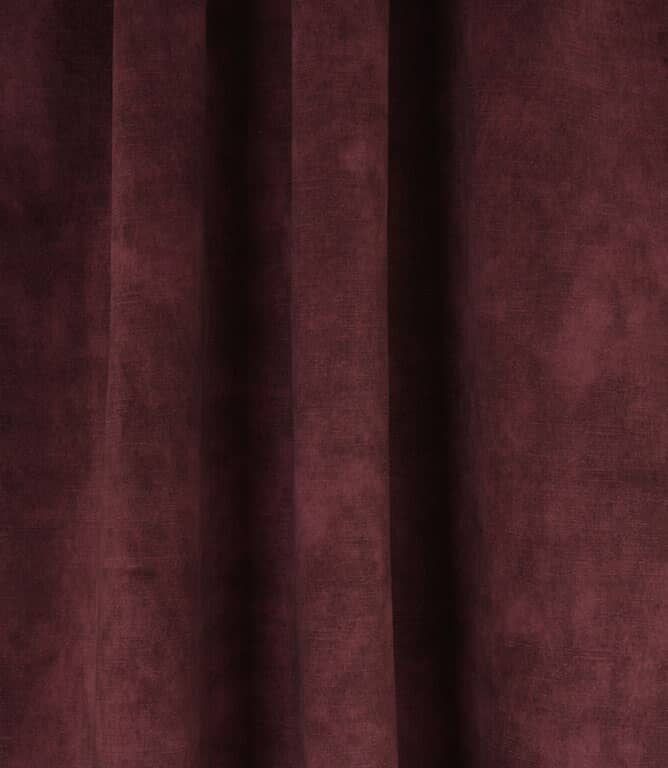 JF Vintage Velvet Fabric / Aubergine