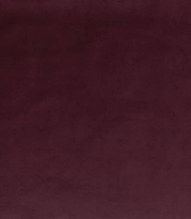 Adley FR Velvet Fabric / Aubergine