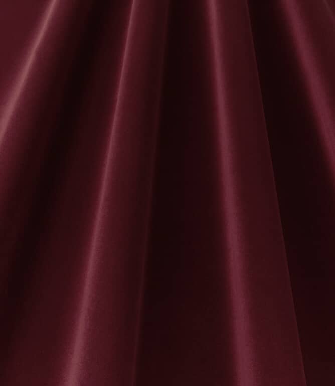Adley FR Velvet Fabric / Bordeaux