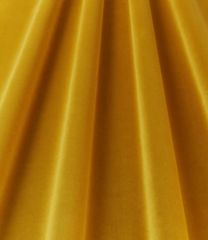 Adley FR Velvet Fabric / Ochre