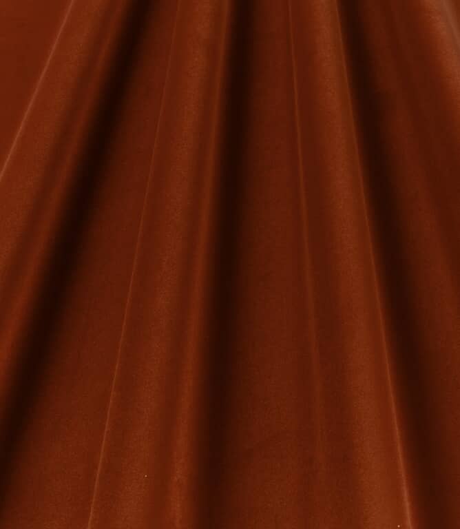 Adley FR Velvet Fabric / Spice