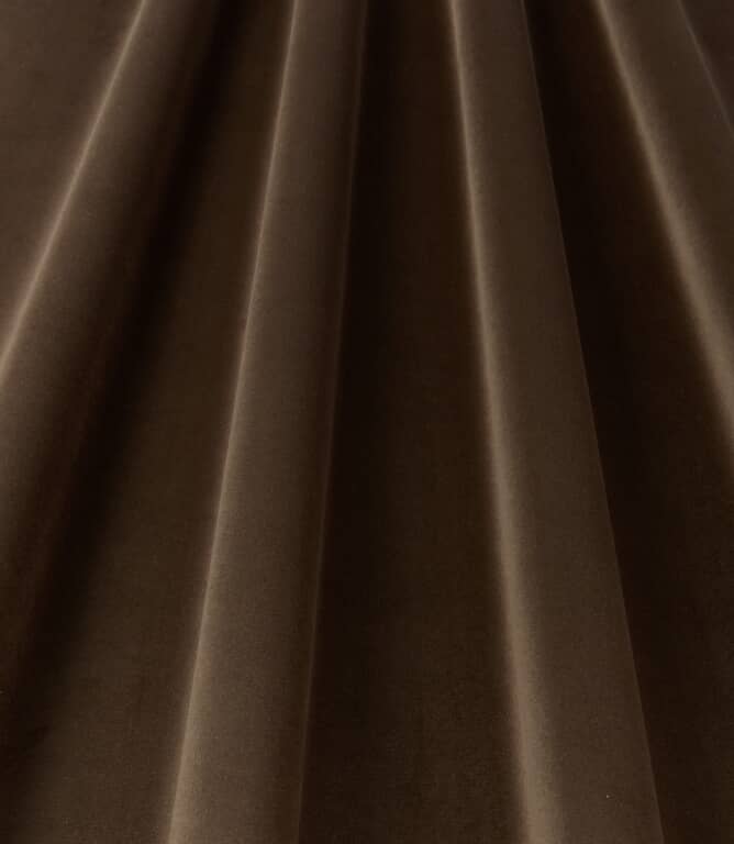 Adley FR Velvet Fabric / Truffle
