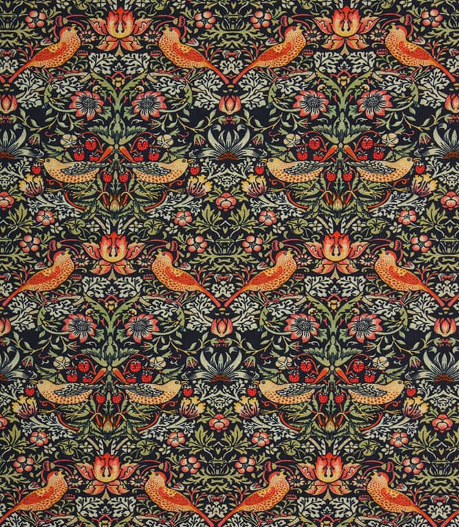 Strawberry Thief Minor Fabric