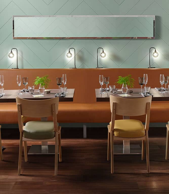 Burghley FR Vinyl Leather Fabric / Mushroom