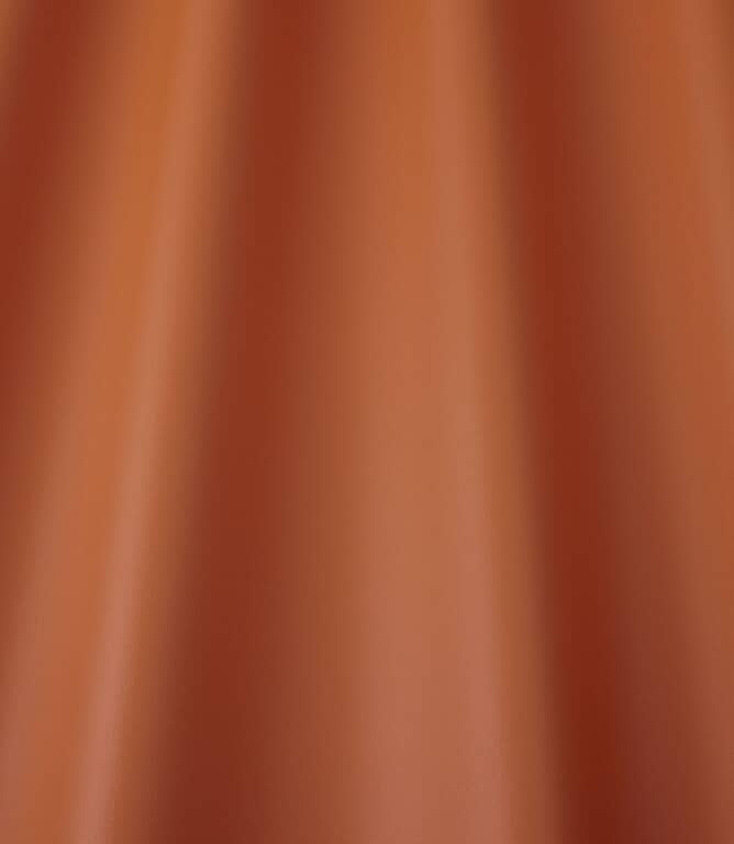 Burghley FR Vinyl Leather Fabric / Burnt Orange