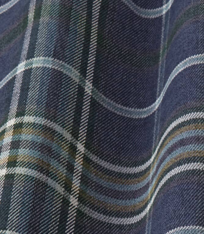 Braemar FR Fabric / Indigo