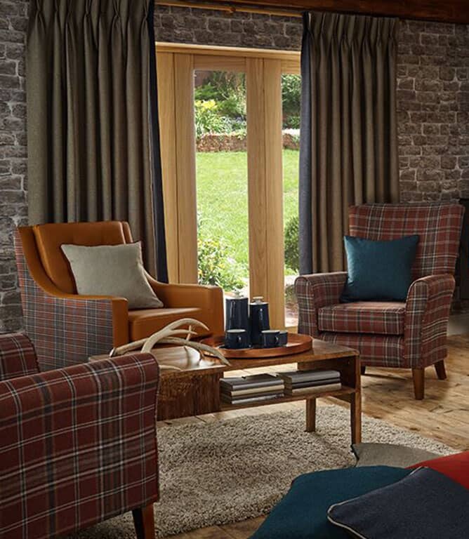 Kinloch FR Fabric / Steel