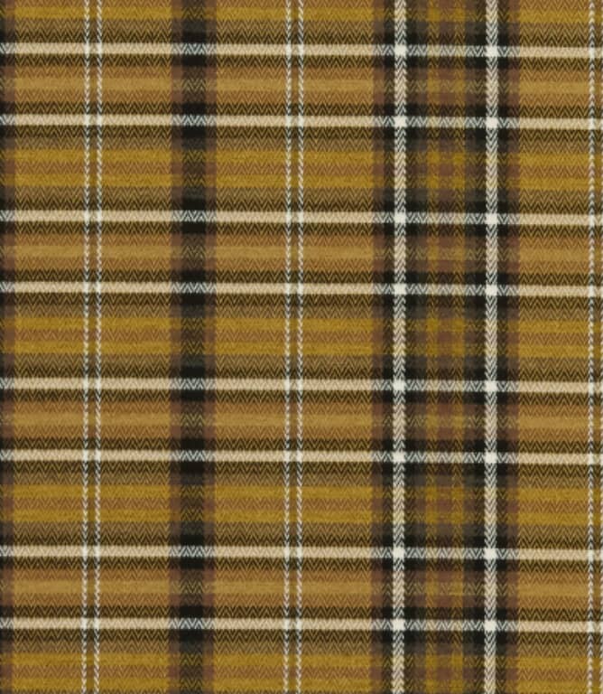 Pitlochry FR  Fabric / Ochre