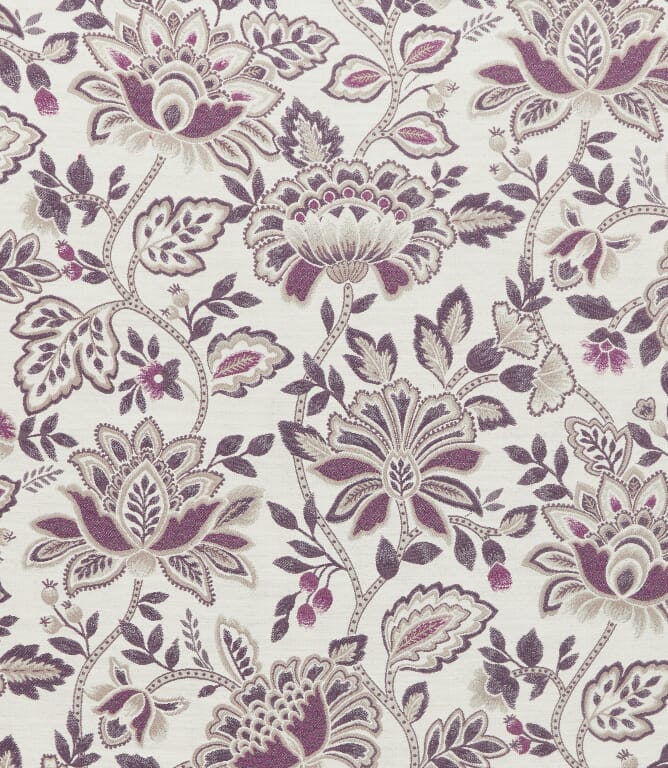 Plum Clara FR  Fabric