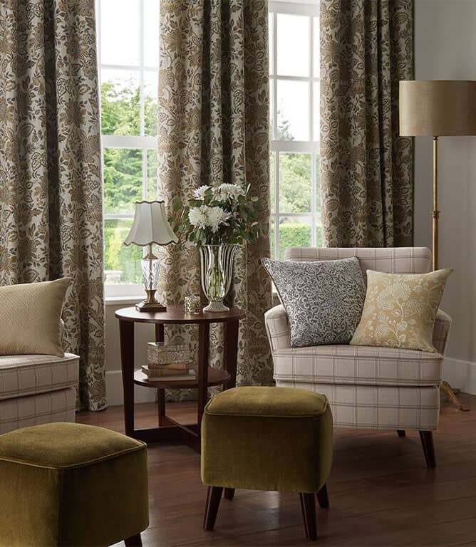 Cora FR Fabric / Ruby