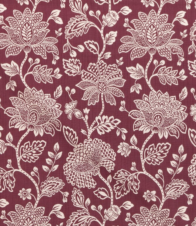 Raspberry Remy FR Fabric
