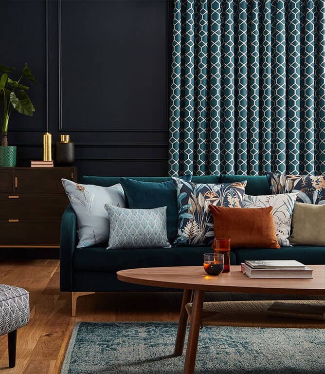 Imbali FR Fabric / Peacock