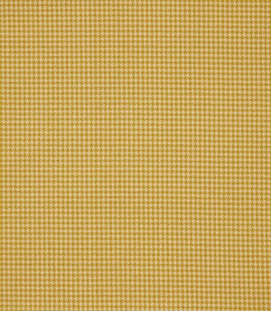 Houndstooth FR  Fabric / Ochre
