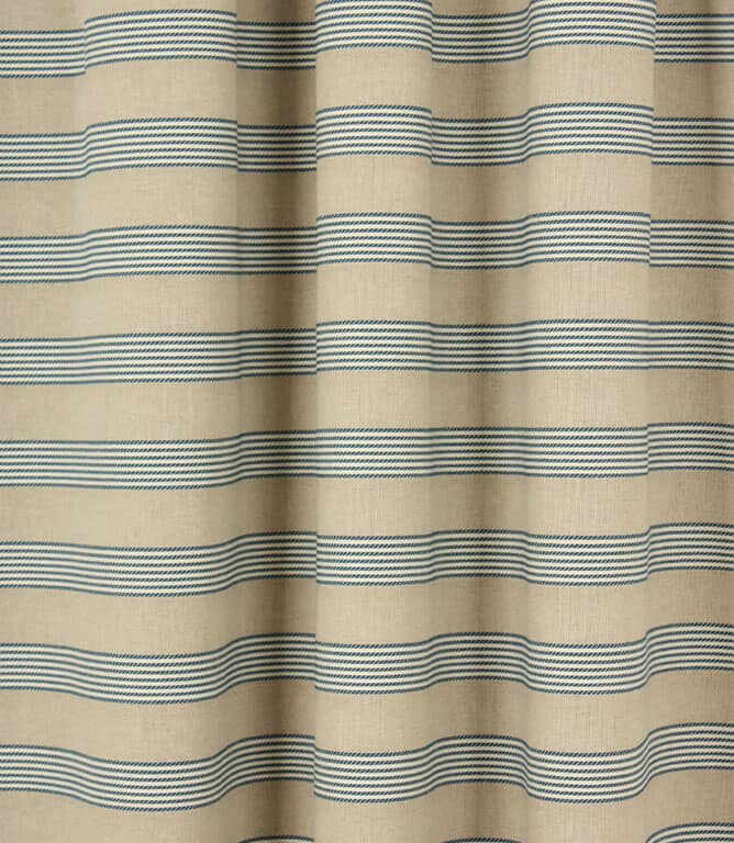 Ludlow Stripe Fabric / Blue