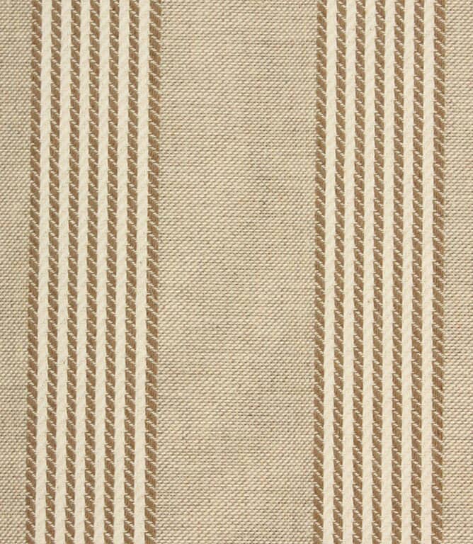 Ludlow Stripe Fabric / Taupe