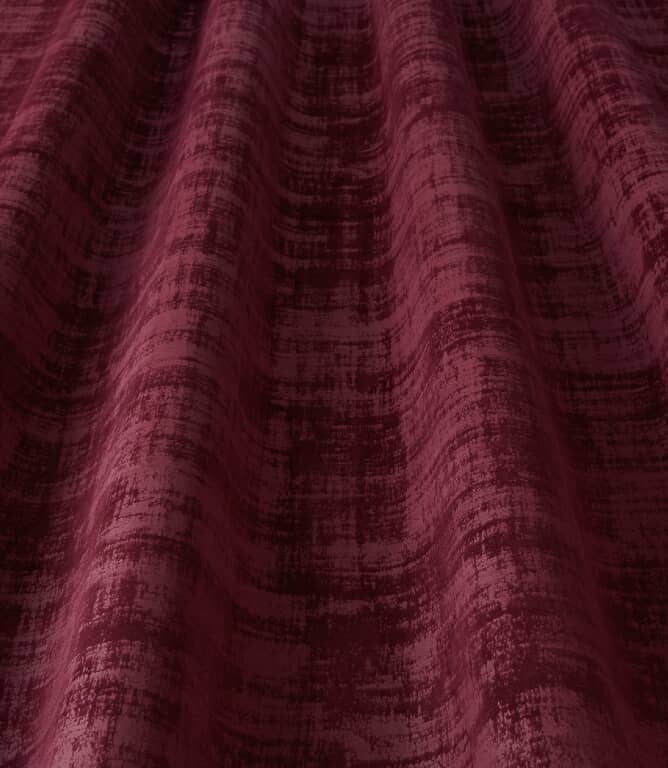 Richmond FR Velour Fabric / Mulberry
