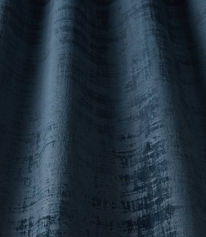 Richmond FR Velour Fabric / Blue