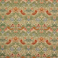 Strawberry Thief Tapestry Fabric / Natural