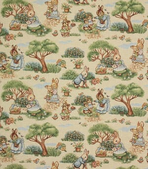Peter Rabbit Picnic Fabric / Multi