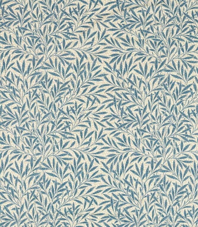Woad Blue Emery's Willow Fabric