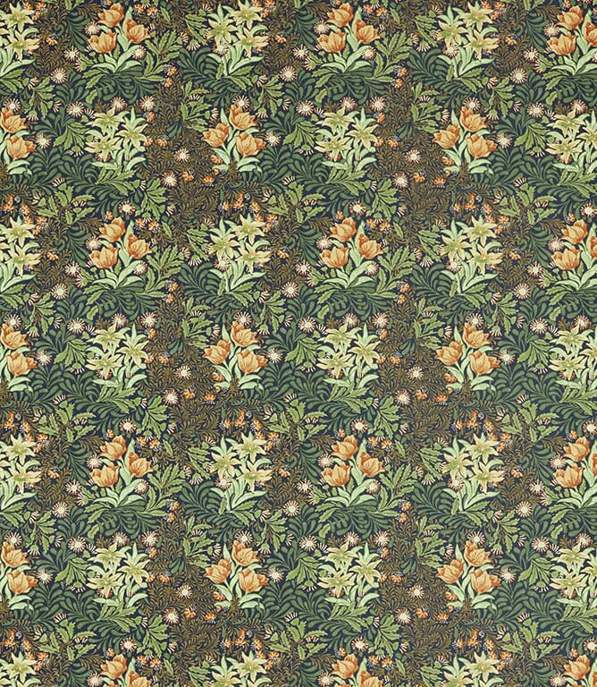 Indigo Bower Fabric