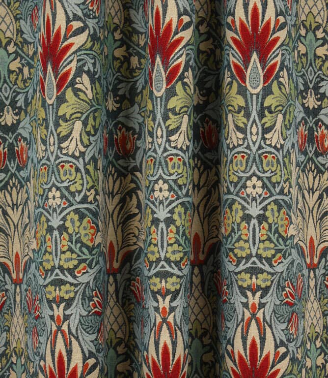 William Morris  Snakeshead Tapestry Fabric / Multi