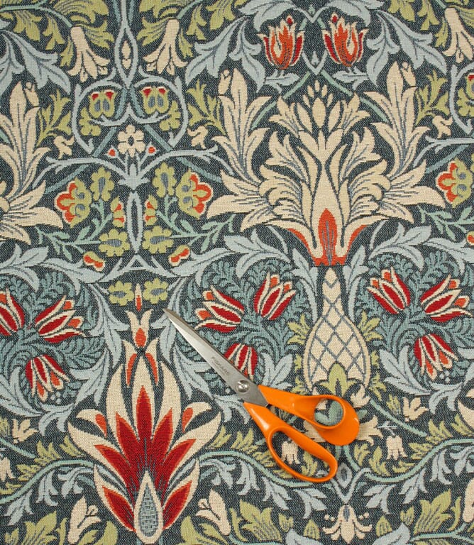 William Morris  Snakeshead Tapestry Fabric / Multi
