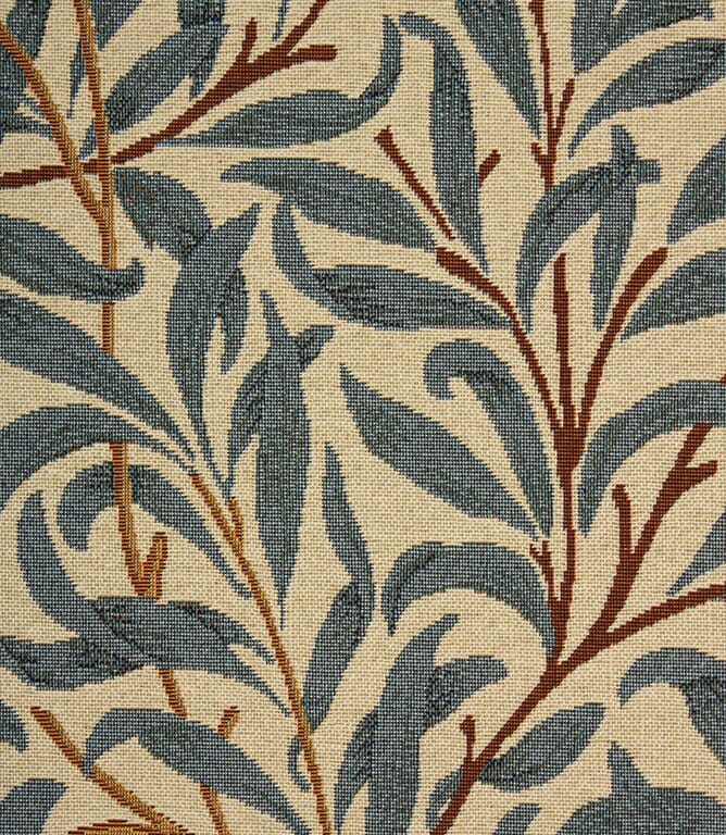 William Morris  Willow Bough Tapestry Fabric / Azure