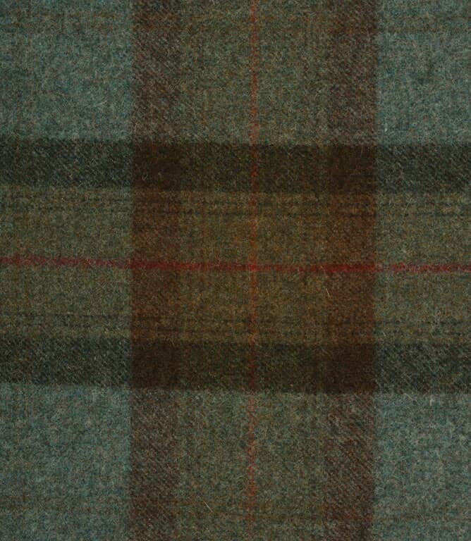 Abraham Moon Skye Wool Fabric / Sea