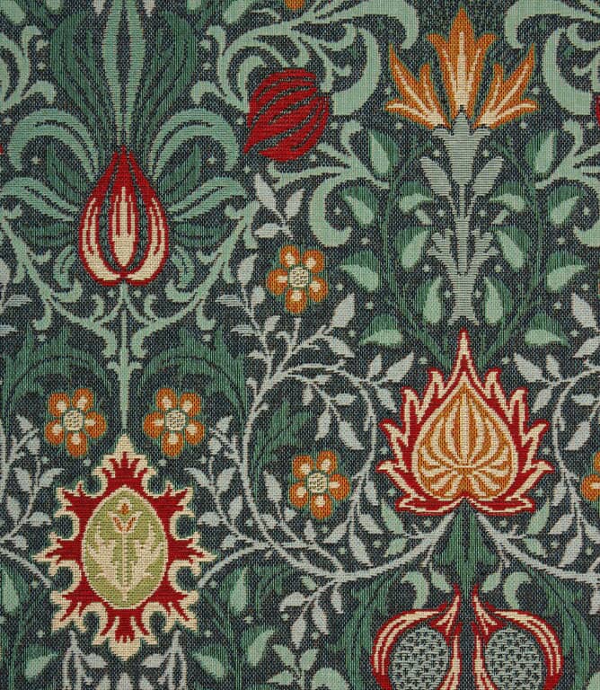 William Morris  Persian Tapestry Fabric / Multi