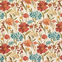 Fleur FR Upholstery Fabric / Ruby
