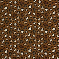 Tropical Cat Fabric / Peanut