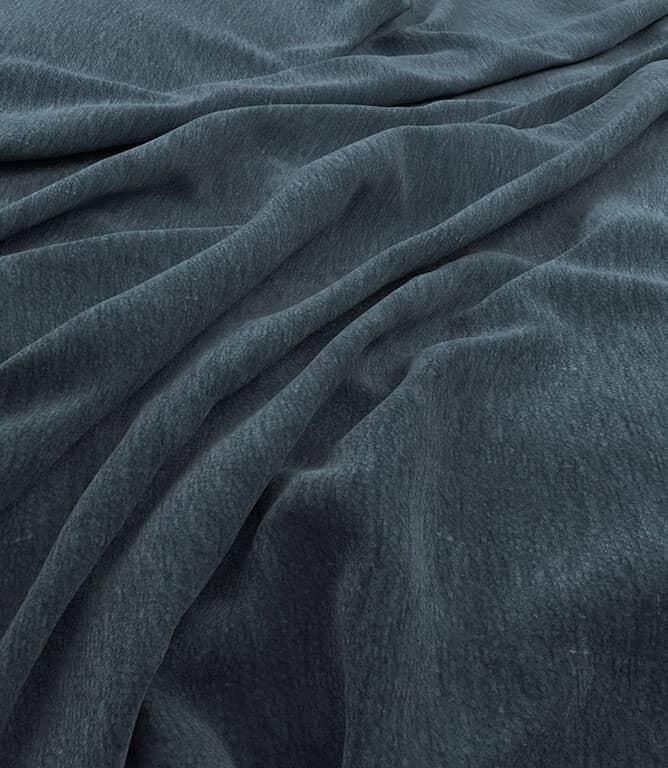Ripley Chenille FR Fabric / Prussian