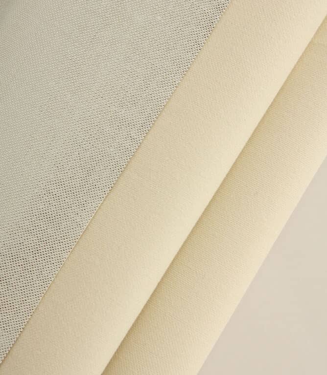 Pale Ivory / Silver Fabric