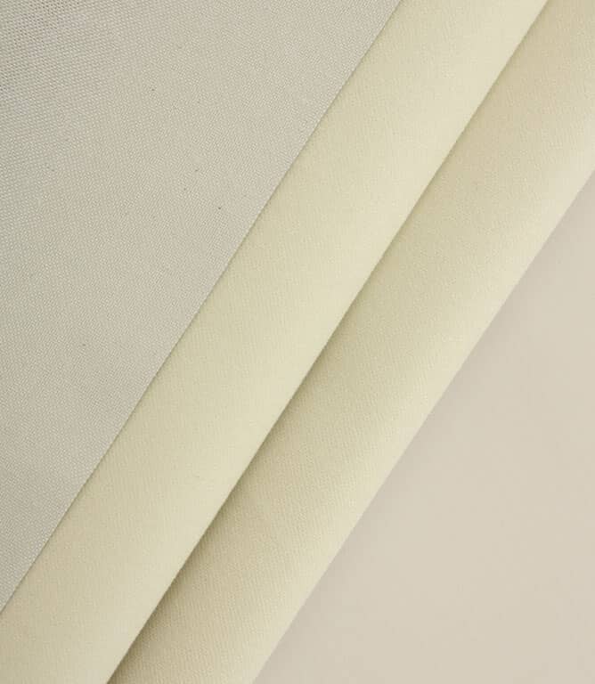 Superior Blackout Energy Reflecting Lining Fabric / Pale Ivory / Silver