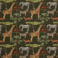 Katavi Tapestry Fabric / Green