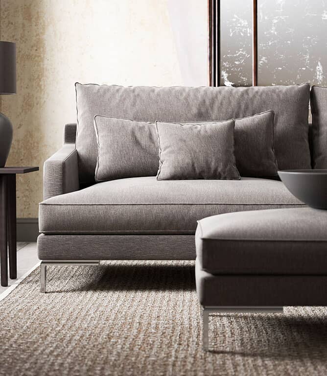 Ripley Chenille FR Fabric / Shadow