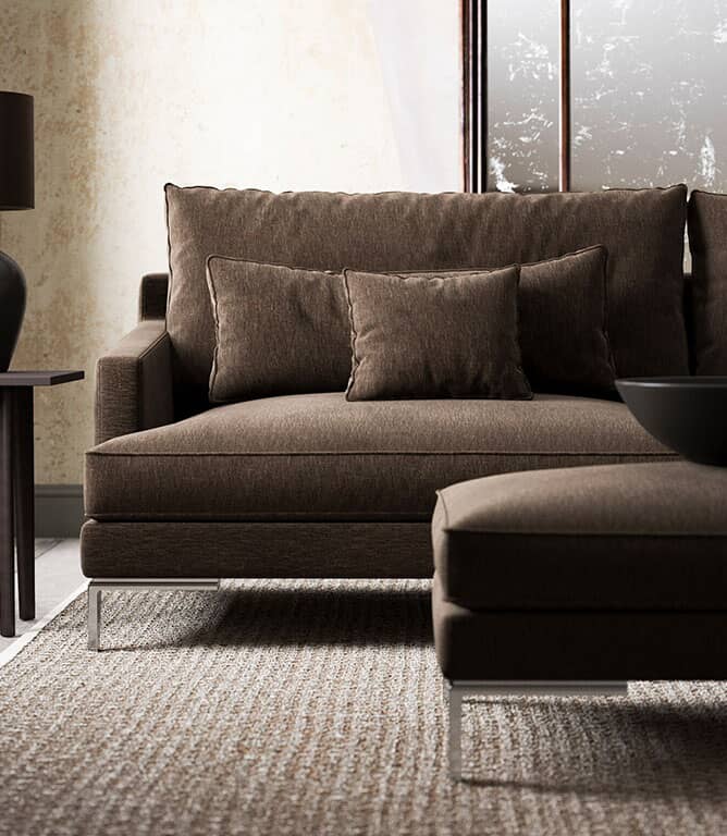 Ripley Chenille FR Fabric / Coyote